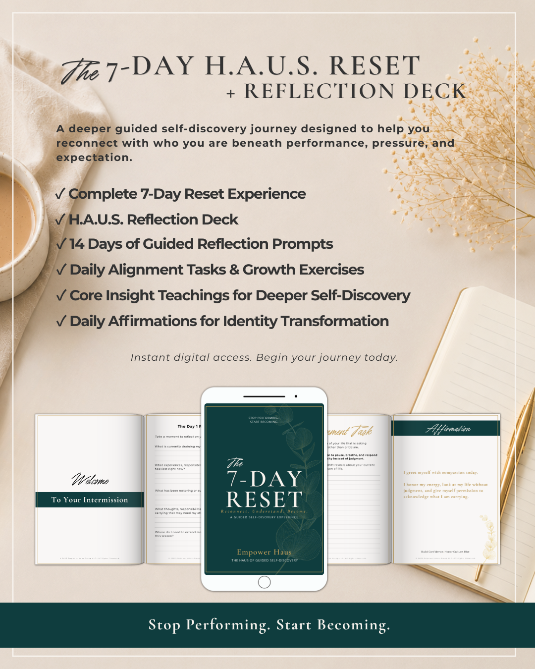 The 7-Day Reset + Reflection Deck